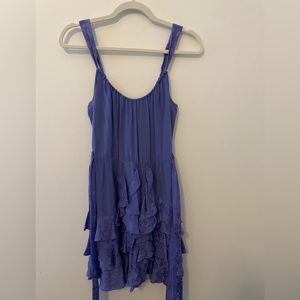 Rebecca Taylor Lavender Silk Dress